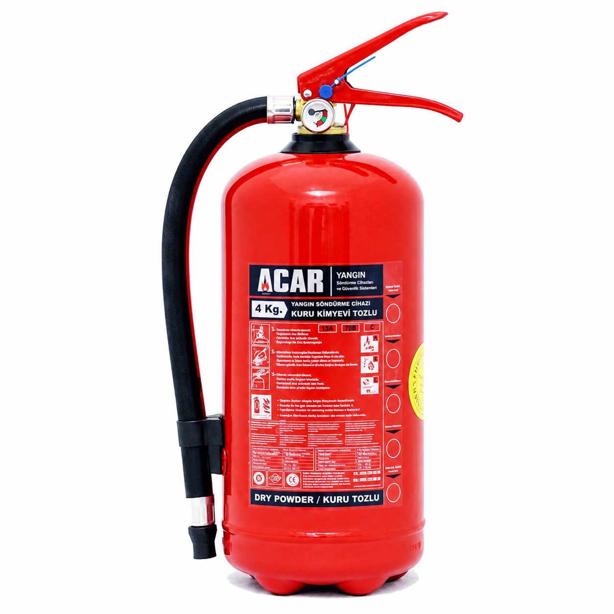 4 KG Kuru Kimyevi Tozlu ABC