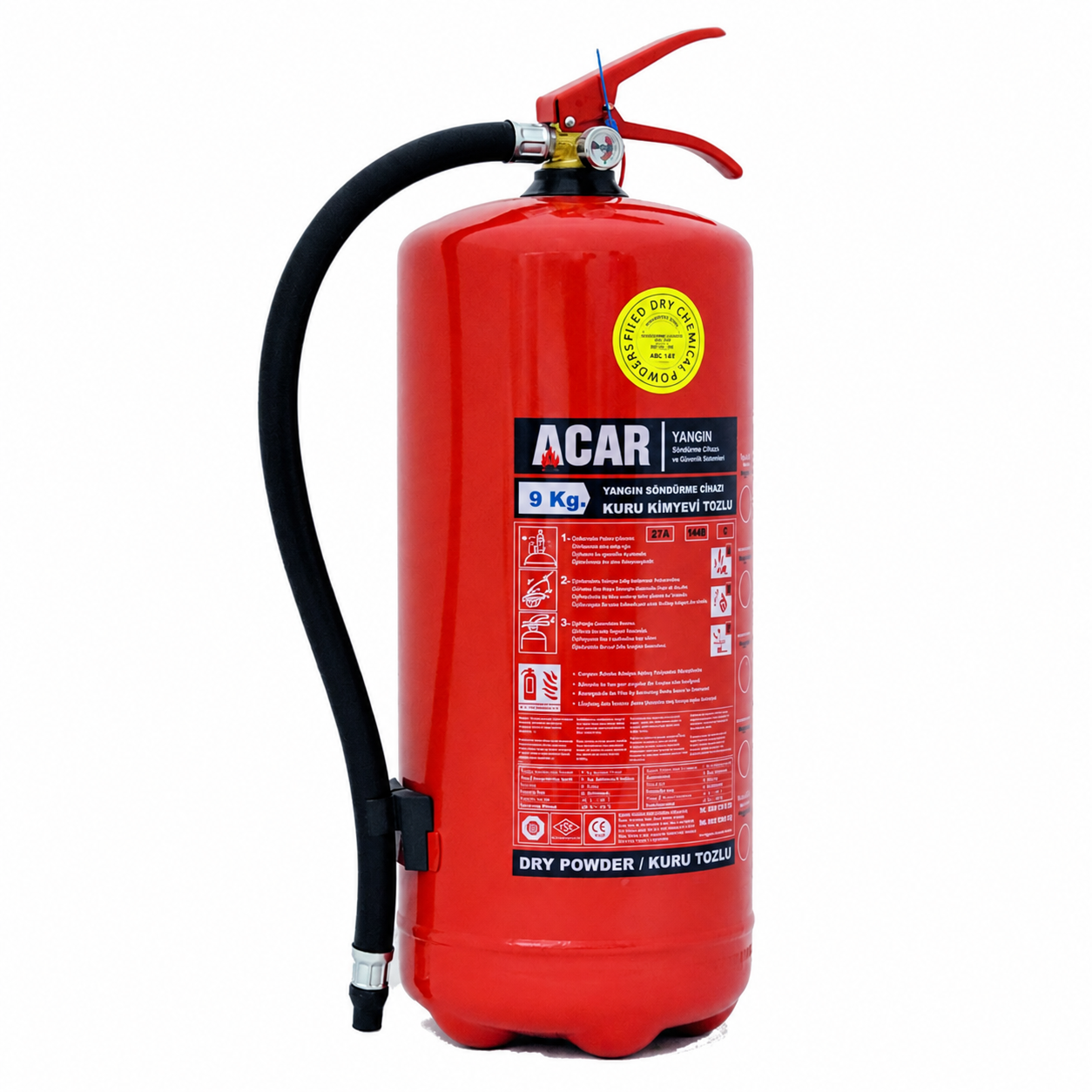 9 KG Kuru Kimyevi Tozlu ABC