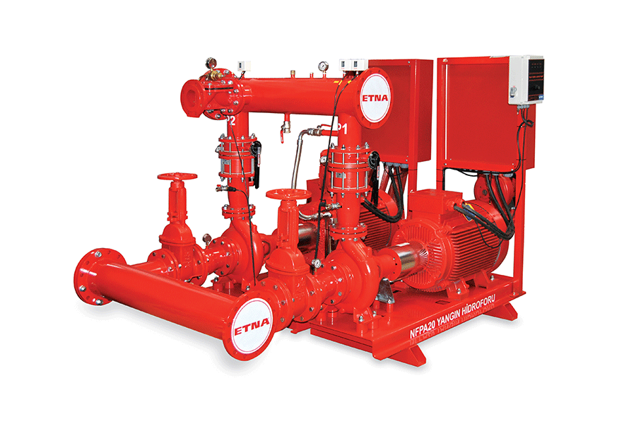 NFPA 20 Normuna Uygun Yangın Pompaları